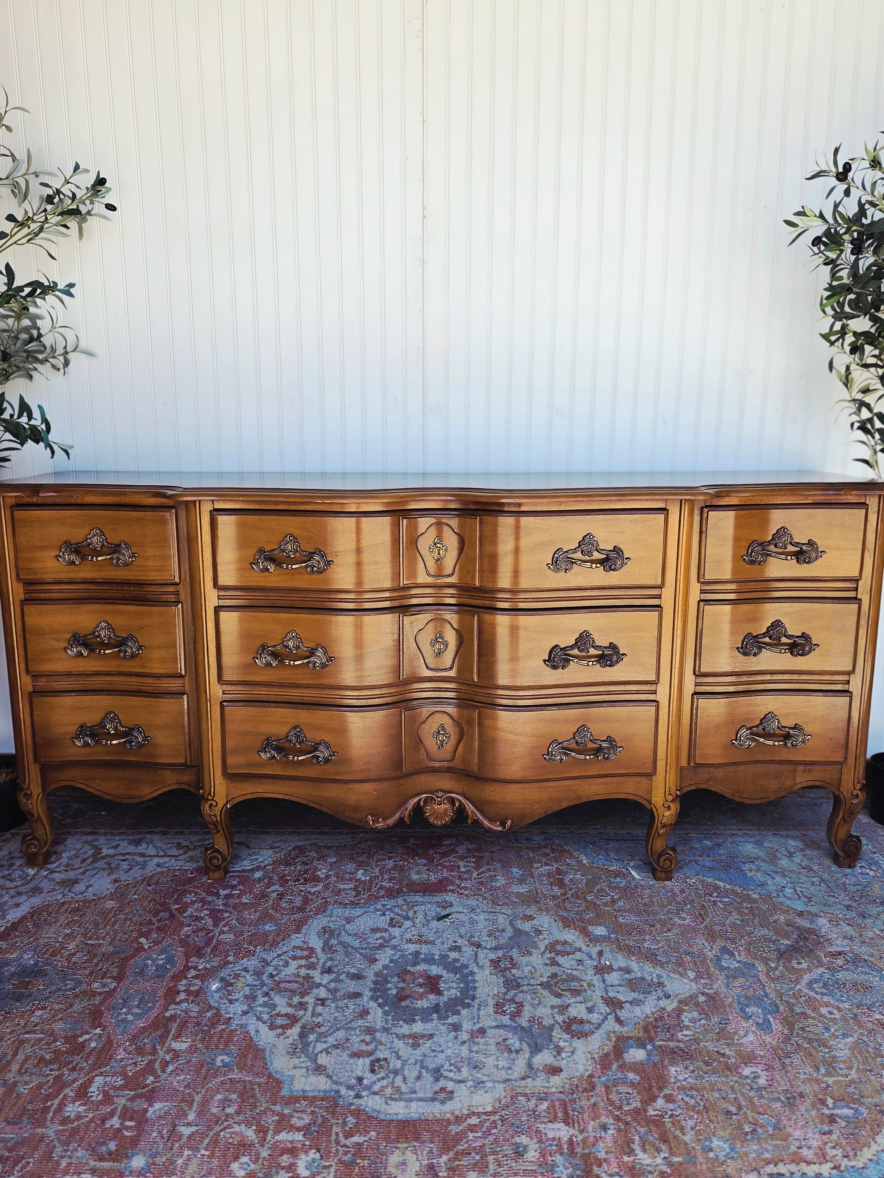 Kent Coffey French Triple Dresser