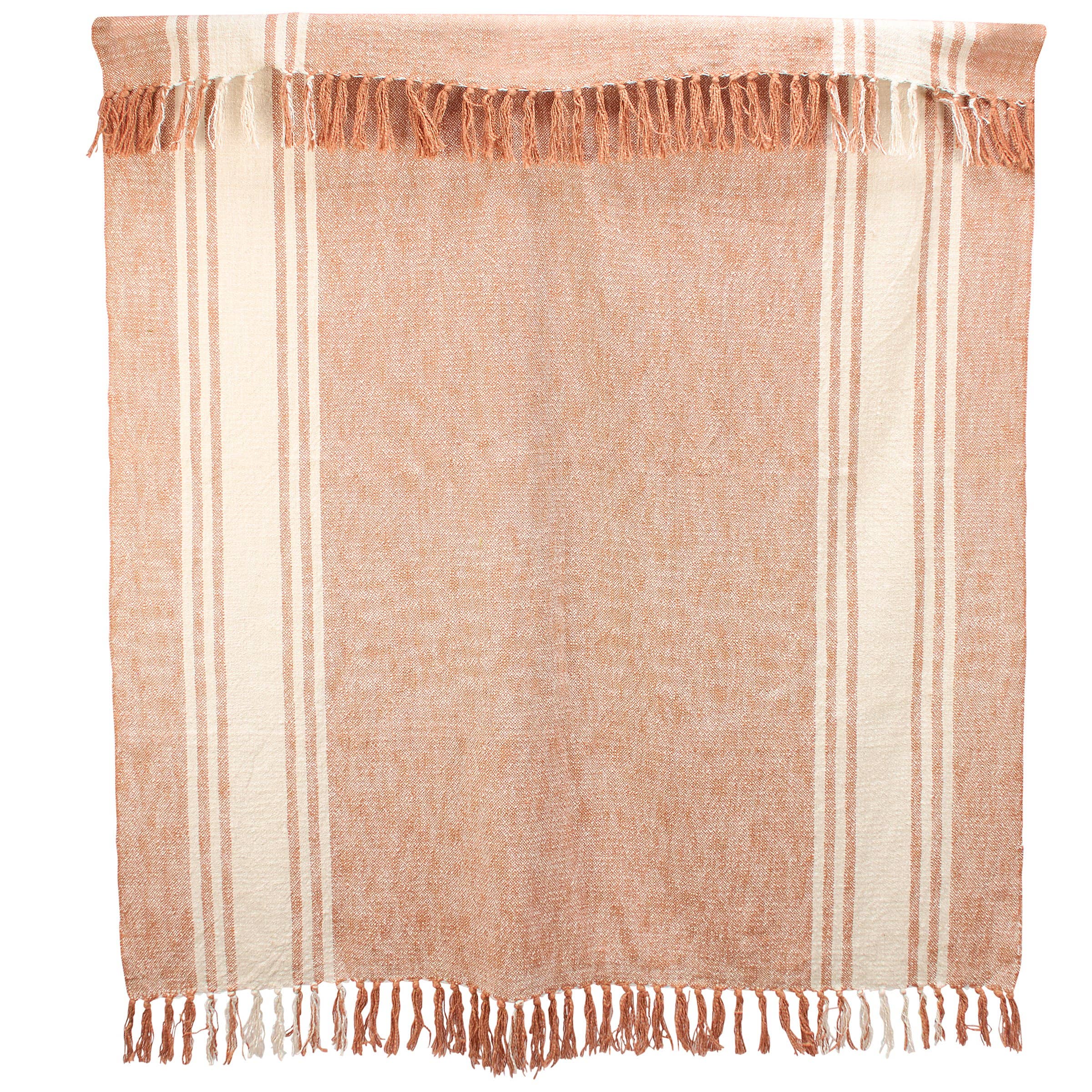 Striped Rust Throw