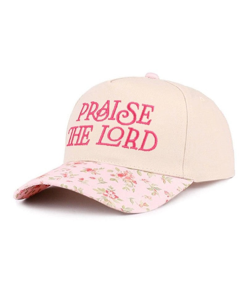 Floral Praise the Lord Hat