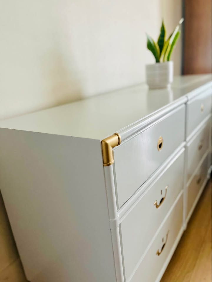 Drexel Campaigner Triple Dresser