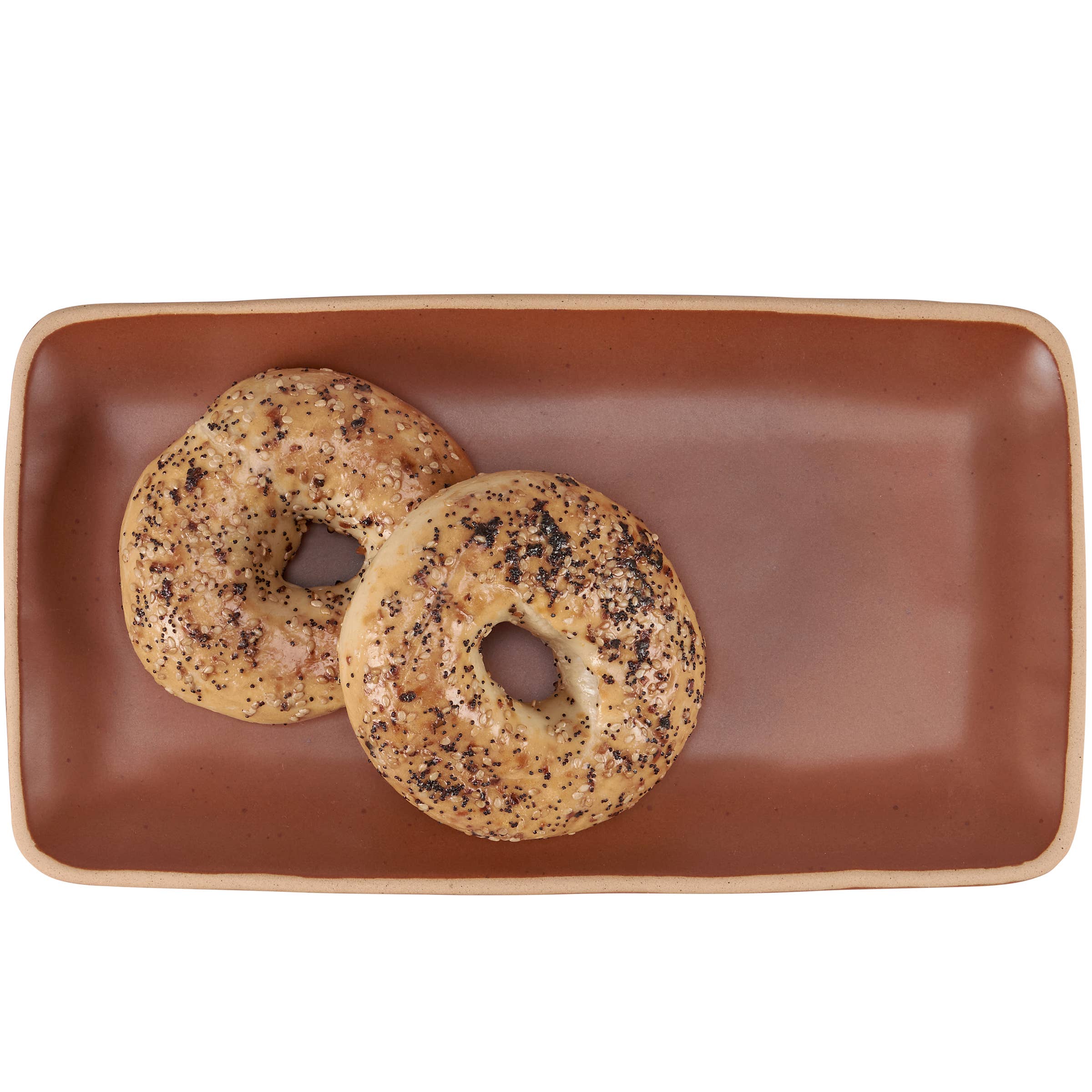 Rectangular Red Cottage Platter