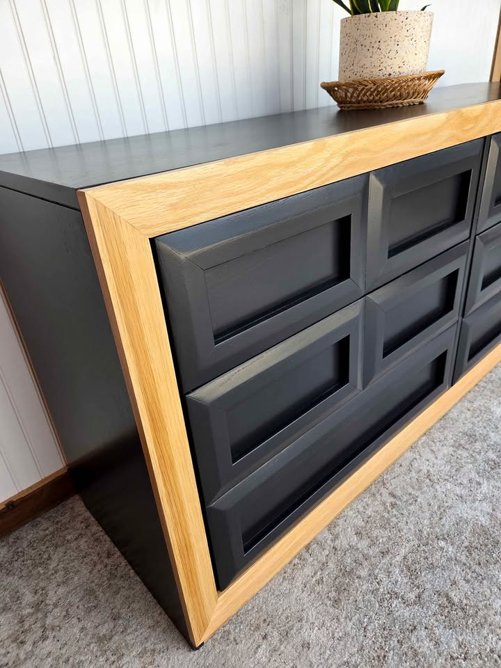 Modern Statement Piece in Deep Black