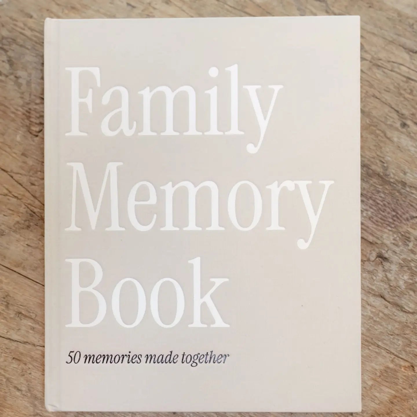 Family Memory Book