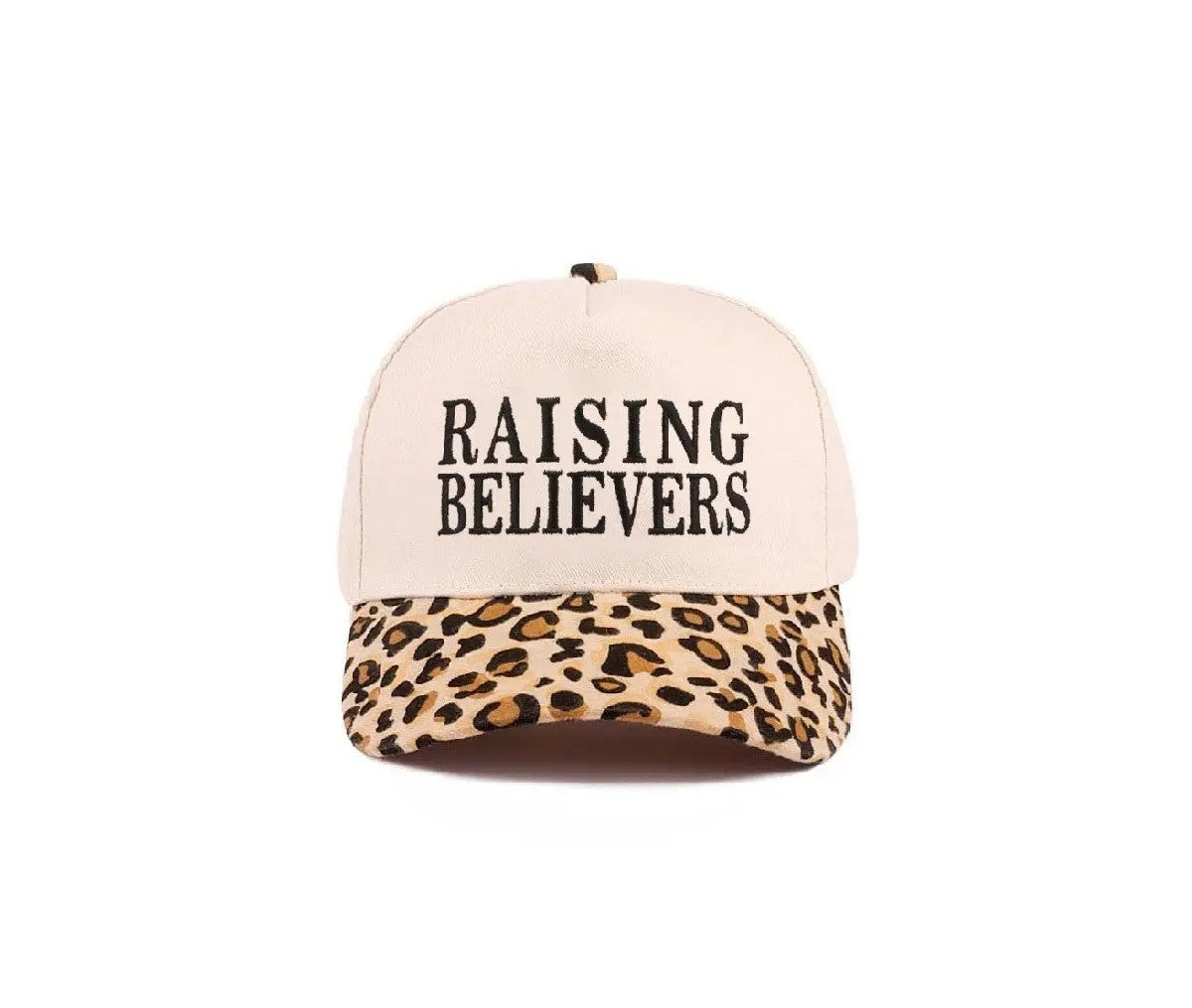 Leopard Raising Believers Hat