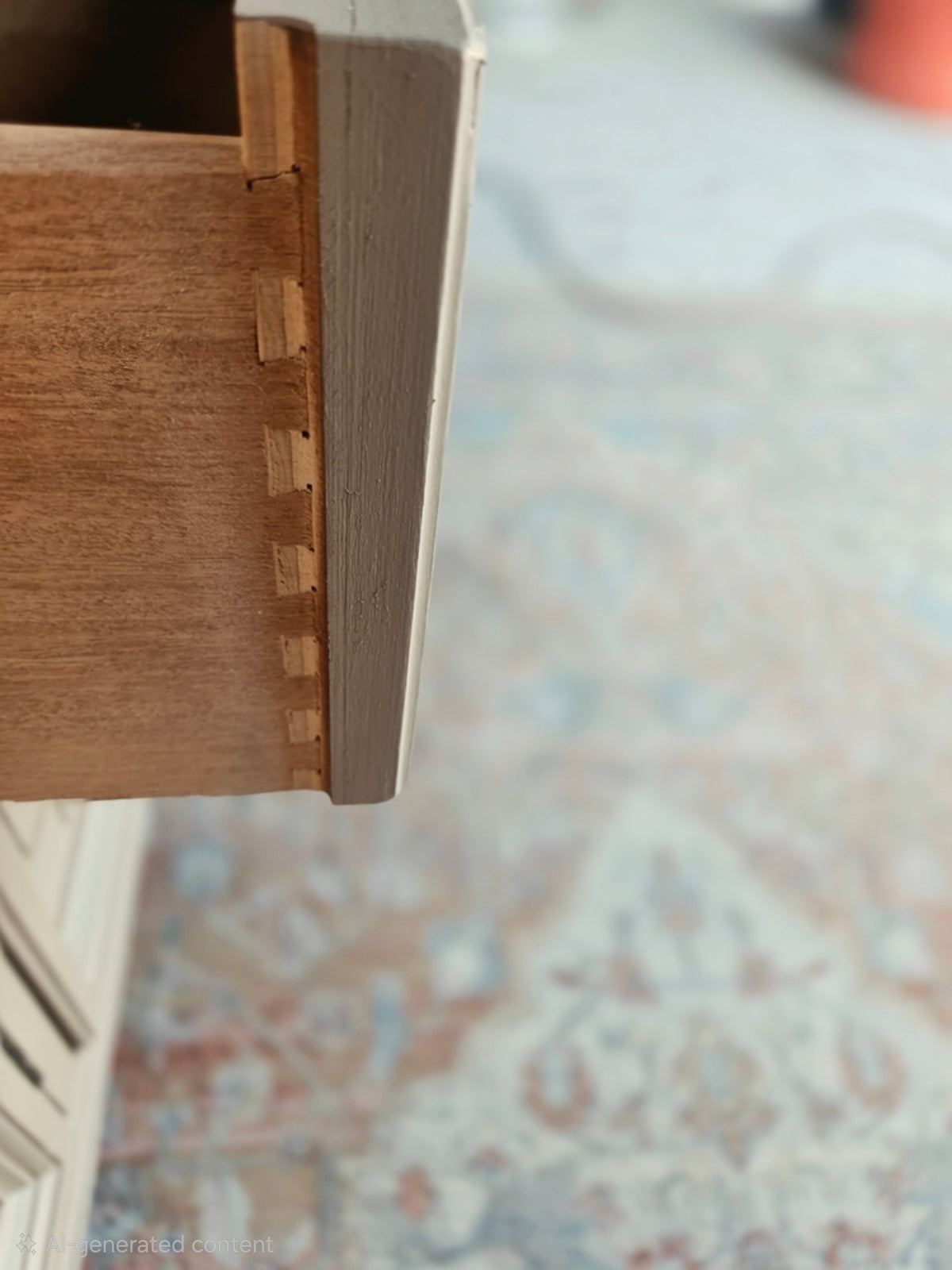 Taupe & Brass MCM Dixie Triple Dresser
